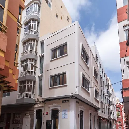 公寓 Rooftop 100 M From Canteras - Shared Terrace 大加那利岛拉斯帕尔马斯